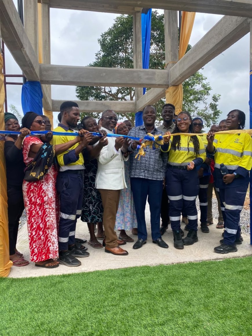 Gold Fields Ghana Foundation delivers lifeline to Brahabebom community with new water system