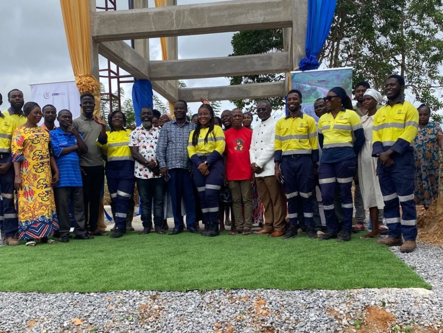 Gold Fields Ghana Foundation delivers lifeline to Brahabebom community with new water system