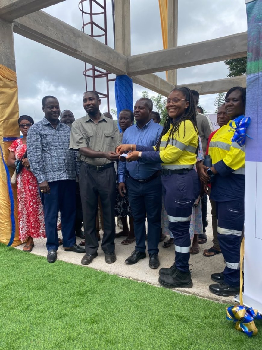 Gold Fields Ghana Foundation delivers lifeline to Brahabebom community with new water system