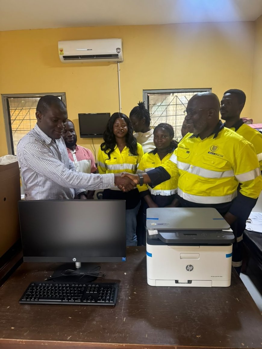 A New Dawn for Labour: Gold Fields Equips Tarkwa Labour Department with Modern Equipment